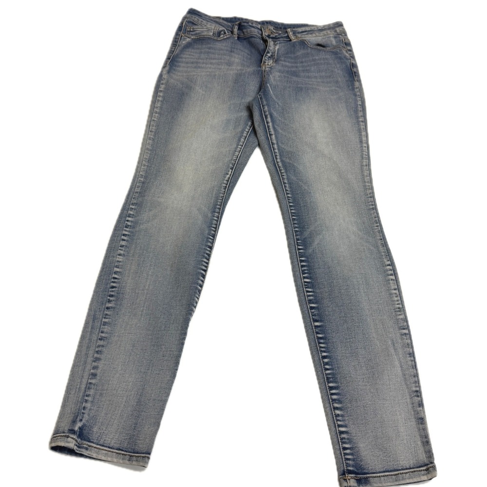 R1893 Jeans Womens Size‎ 10 Hi Rise Jeggings Blue Faded Wash Denim Stretch